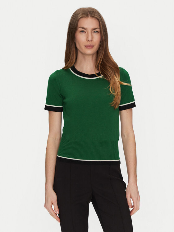 Luisa Spagnoli Luisa Spagnoli Pulover Mansueti 58509 Verde Regular Fit