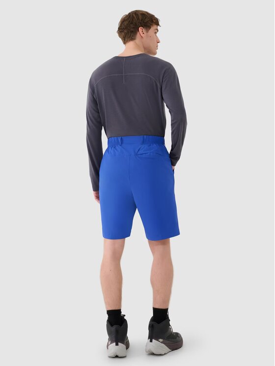4F 4F Šortky 4FWSS25TFSHM0877-36S Modrá Regular Fit