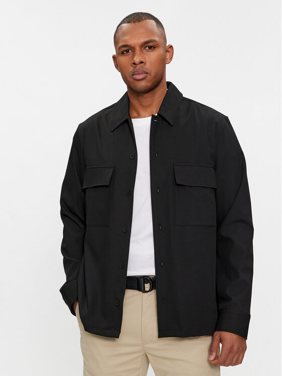 Calvin Klein Košeľa K10K112289 Čierna Regular Fit