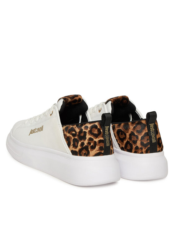 Just Cavalli Just Cavalli Sneakersy 79RA3SB7 ZPB58 Bílá