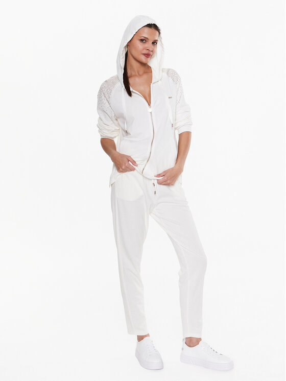 Liu Jo Sport Liu Jo Sport Mikina TA3212 J5942 Écru Regular Fit
