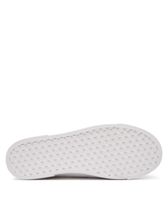Tommy Hilfiger Tommy Hilfiger Αθλητικά Platform Vulc Piping Ltr FW0FW09393 Λευκό