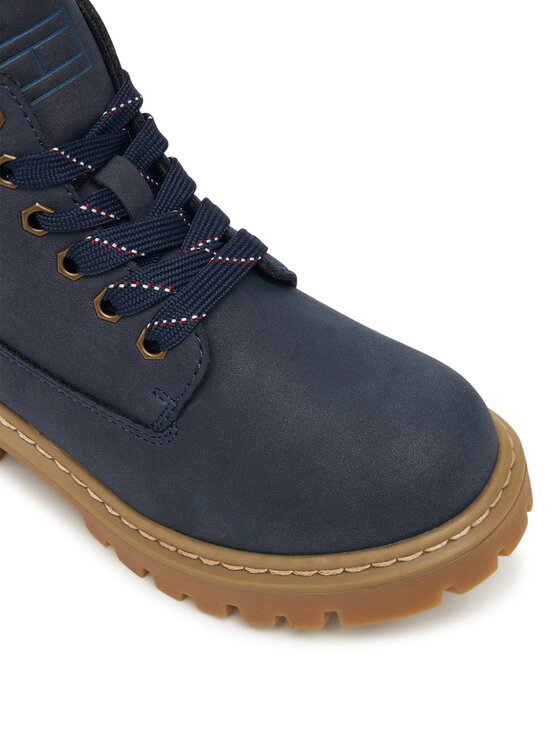 Tommy Hilfiger Tommy Hilfiger Schnürstiefeletten T3X5-34125-1269 S Dunkelblau