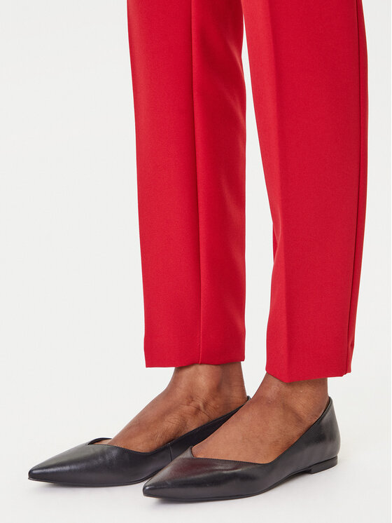 HUGO HUGO Текстилни панталони Hagonia-1 50539991 Червен Slim Fit