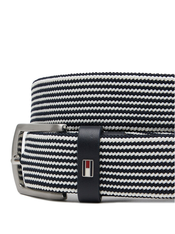 Tommy Hilfiger Tommy Hilfiger Férfi öv Denton Elastic 3.5 AM0AM13354 Sötétkék