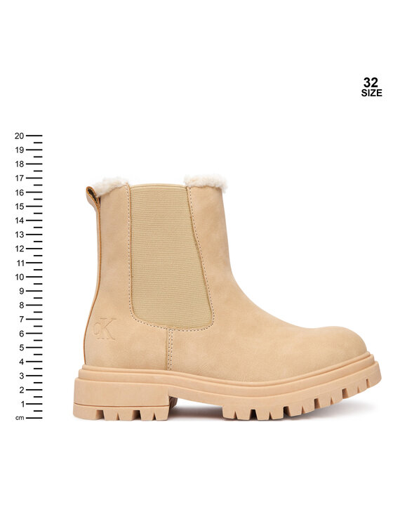 Calvin Klein Calvin Klein Ботильйони V3A5-83126-0315500 S Бежевий