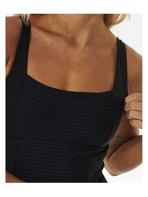 Rip Curl Rip Curl Strój kąpielowy Premium Surf D-Dd One Piec Czarny