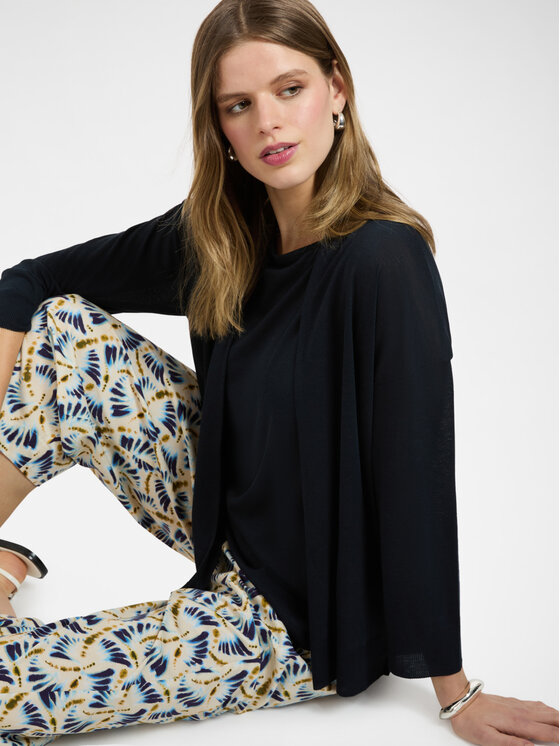 Elena Mirò Elena Mirò T-Shirt G092Z000613N034 Niebieski Regular Fit