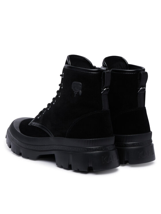 KARL LAGERFELD KARL LAGERFELD Μποτίνια Trekka Mens Nft KL25252 Μαύρο