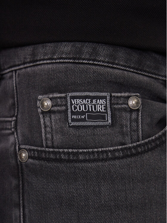 Versace Jeans Couture Versace Jeans Couture Traperice 79GAB5D0 CDWRC Crna Slim Fit