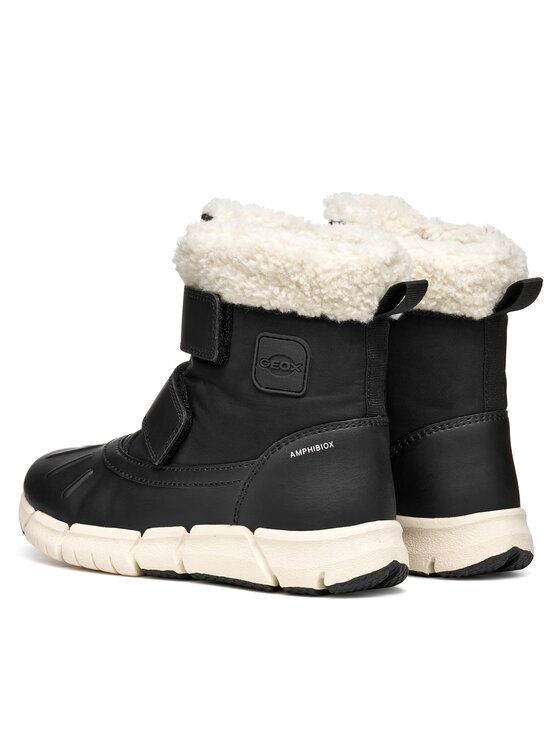Geox Geox Μπότες Χιονιού J Flexyper B Ab J46APC 0BCFU C9999 S Μαύρο