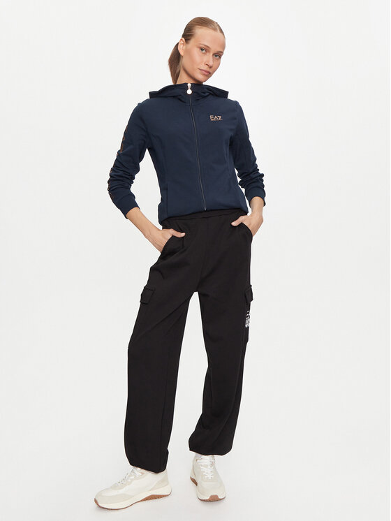 EA7 Emporio Armani EA7 Emporio Armani Pantaloni di tessuto 6DTP94 TJZCZ Nero Regular Fit