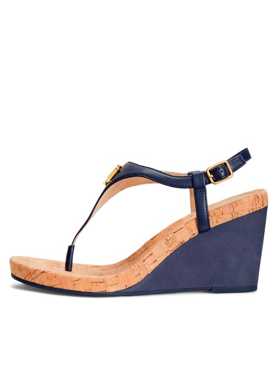 LAUREN RALPH LAUREN Lauren Ralph Lauren Sandales Jeannie 802898612003 Tumši zils