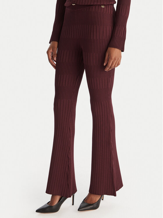 Marciano Guess Marciano Guess Pantaloni din material 5YGB29 5881Z Vișiniu Regular Fit