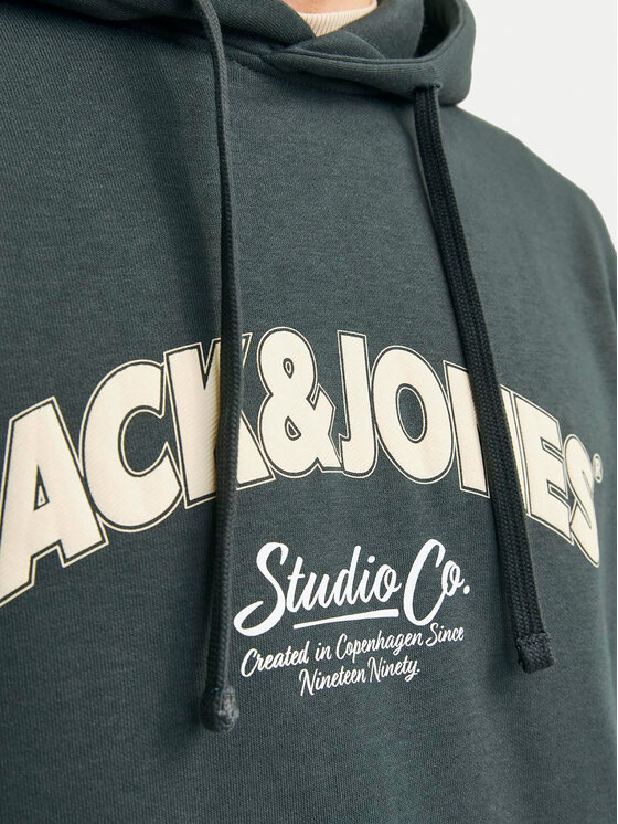 Jack & Jones Jack & Jones Bluza Bronx 12262919 Zielony Regular Fit