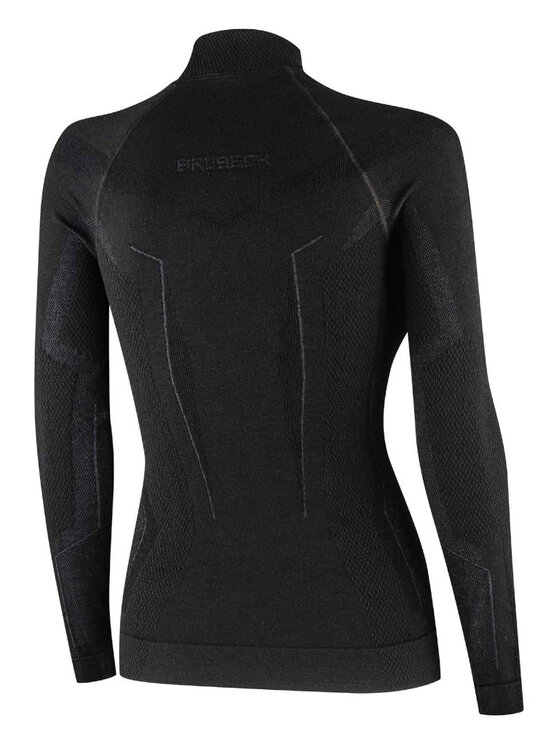 Brubeck Brubeck Bluza Extreme Merino LS1665W Czarny
