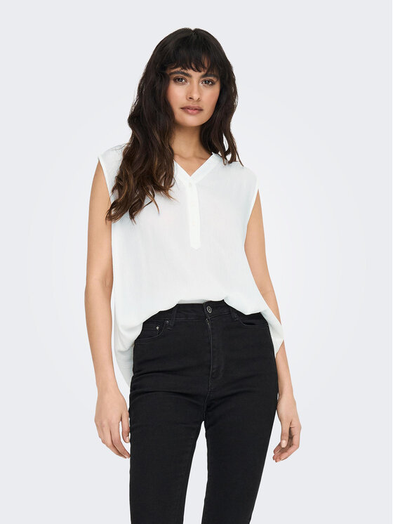 ONLY ONLY Majica 15213420 Bijela Regular Fit
