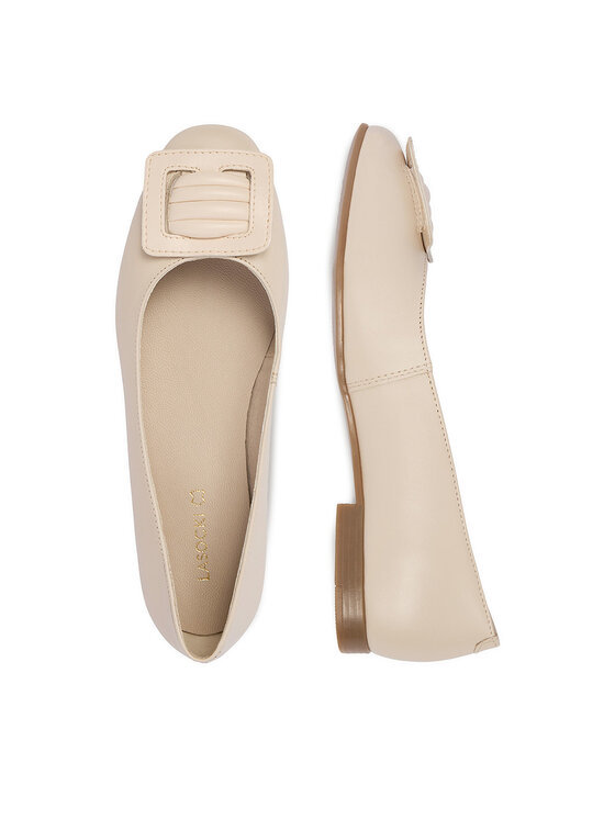 Lasocki Lasocki Ballerine CEO-RST-WOLLY-01 Beige