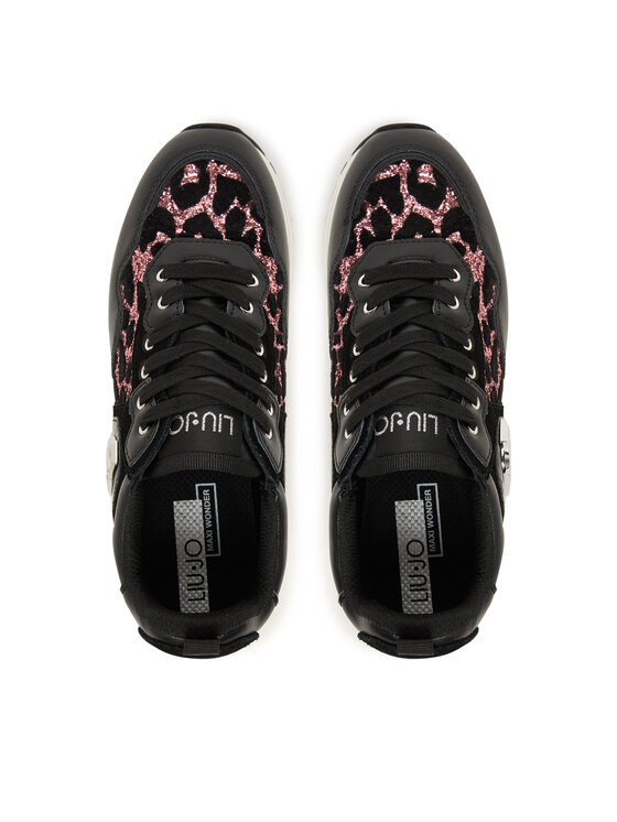 Liu Jo Liu Jo Sneakersy Maxi Wonder 01 BF5009 PX682 Černá