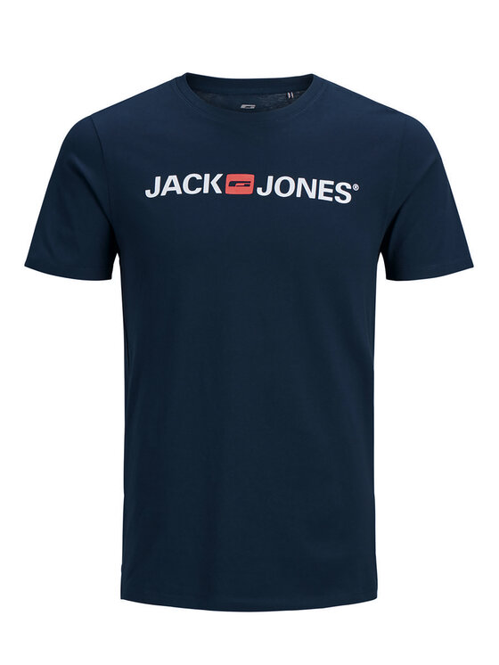 Jack&Jones Jack&Jones T-shirt Corp Logo 12137126 Tamnoplava Slim Fit