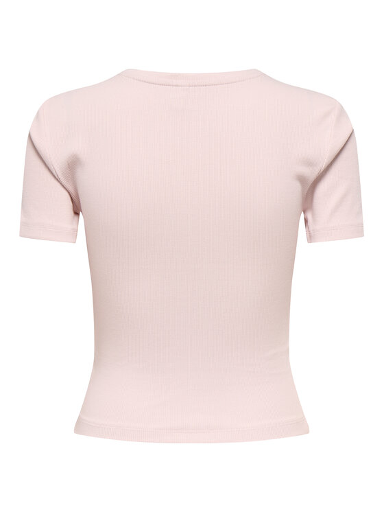 ONLY ONLY T-shirt Femke 15369336 Rosa chiaro Slim Fit