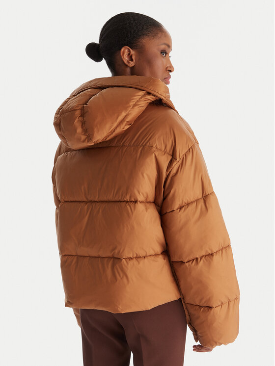 PINKO PINKO Kurtka zimowa Imparso Imbottito 105656 A2TF Beżowy Regular Fit