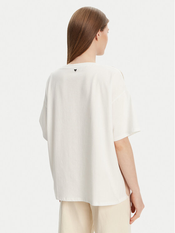 Weekend Max Mara Weekend Max Mara Tričko Pampas 2515941082 Béžová Relaxed Fit