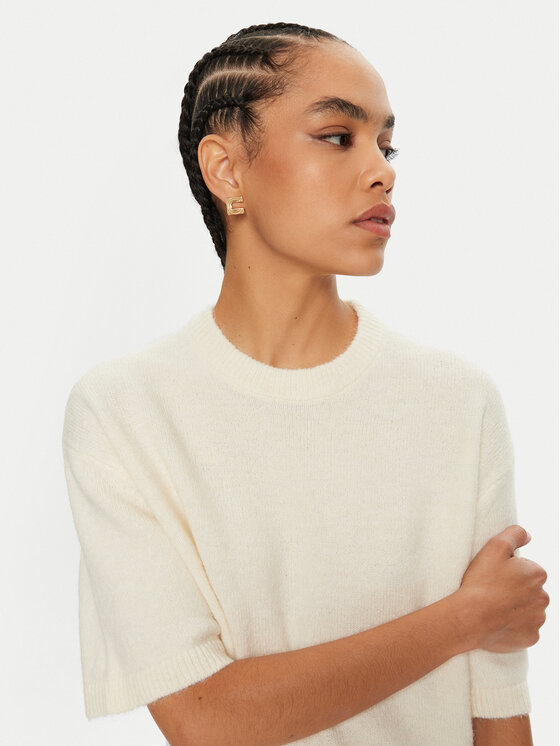 Gina Tricot Gina Tricot Džemper 22271 Écru Regular Fit