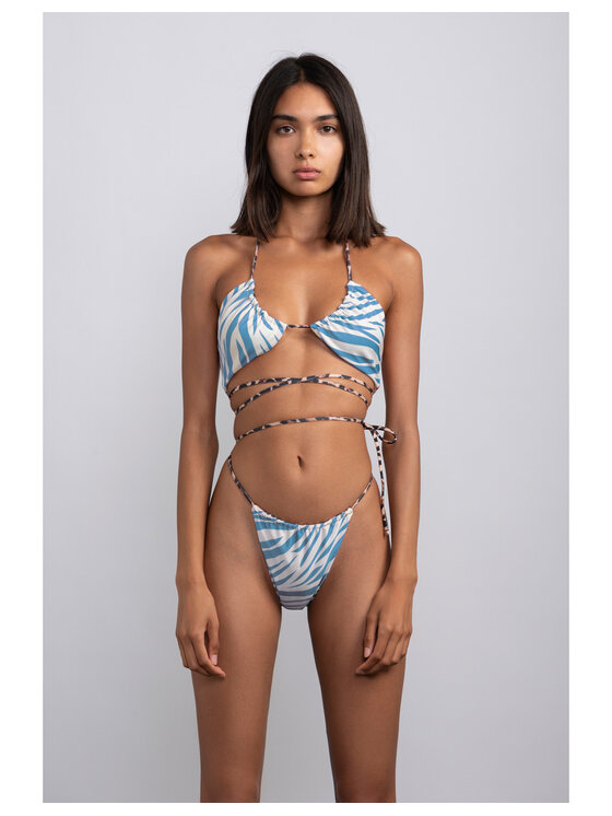 Flavia Valentini Flavia Valentini Bikini 41 Błękitny