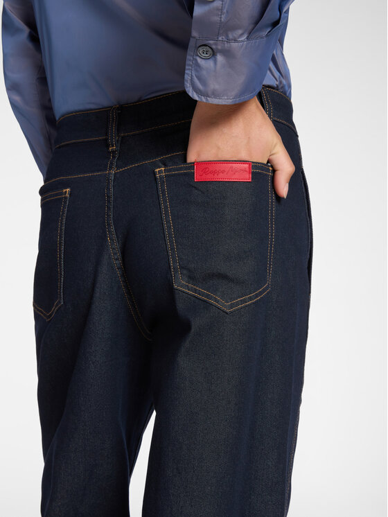 Elena Mirò Elena Mirò Jeansy P529P000411N034 Niebieski Boy Fit