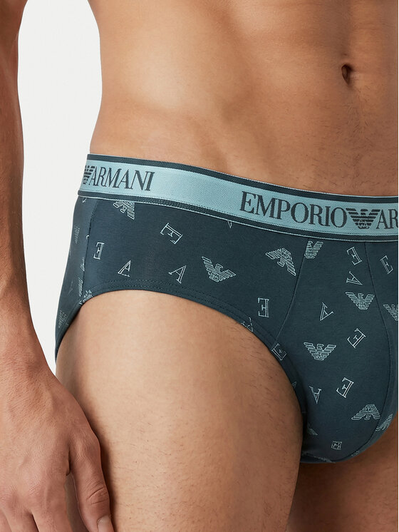 Emporio Armani Underwear Emporio Armani Underwear Комплект слипове EM000369 AF20669 MB148 Цветен
