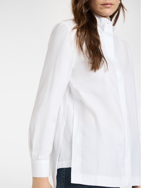 Elena Mirò Elena Mirò Camicia 5005P000298N001 Bianco Regular Fit