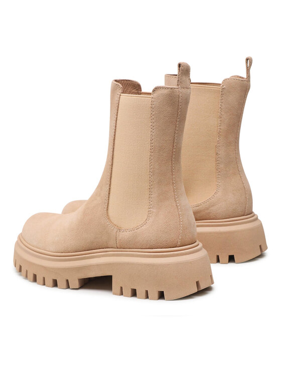 Badura Badura Klassische Stiefeletten RST-LONDRA-01 Beige