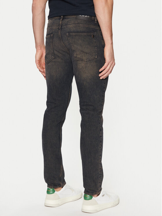BOSS BOSS Jeansy Delaware 50532500 Granatowy Slim Fit