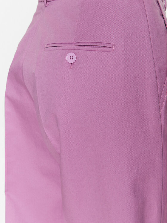 Weekend Max Mara Weekend Max Mara Pantaloni di tessuto Zircone 2351310331 Rosa Relaxed Fit