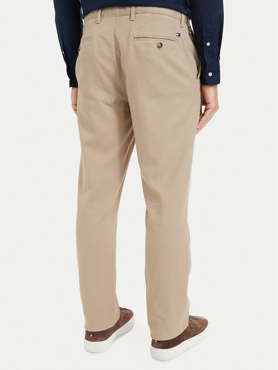 Tommy Hilfiger Tommy Hilfiger Pantaloni chino Denton MW0MW43151 Beige Regular Fit