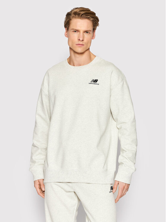 New Balance New Balance Džemperis ar kapuci Unisex UT21501 Pelēks Relaxed Fit