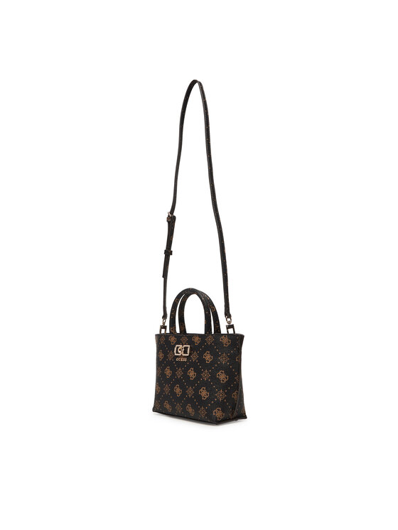 Guess Guess Kabelka Emelie Logo Mini HWGP99 28750 Hnědá