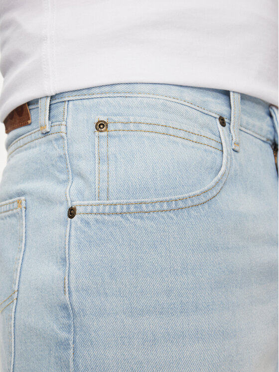 Lee Lee Kratke traperice Asher 112349239 Plava Loose Fit