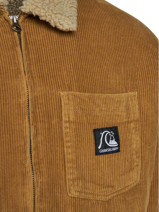 Quiksilver Quiksilver Демісезонна куртка DNA Sherpa Harrington EQYJK04064 Бежевий Regular Fit