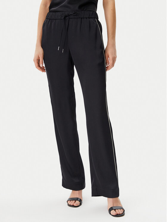 Calvin Klein Calvin Klein Текстилни панталони K20K208365 Черен Regular Fit