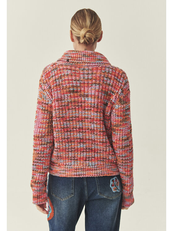 TATUUM Tatuum Sweter MELANIE Pomarańczowy Oversize