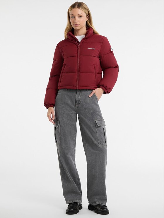 Guess Jeans Guess Jeans Demisezoninė striukė 169321 Raudona Classic Fit