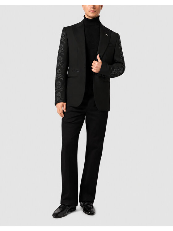 PHILIPP PLEIN PHILIPP PLEIN Giacca da abito 32055 Nero Regular Fit