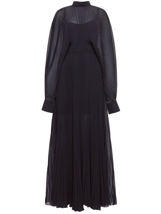 Patrizia Pepe Patrizia Pepe Estélyi ruha 2A2213/A9D5-K103 Fekete Regular Fit