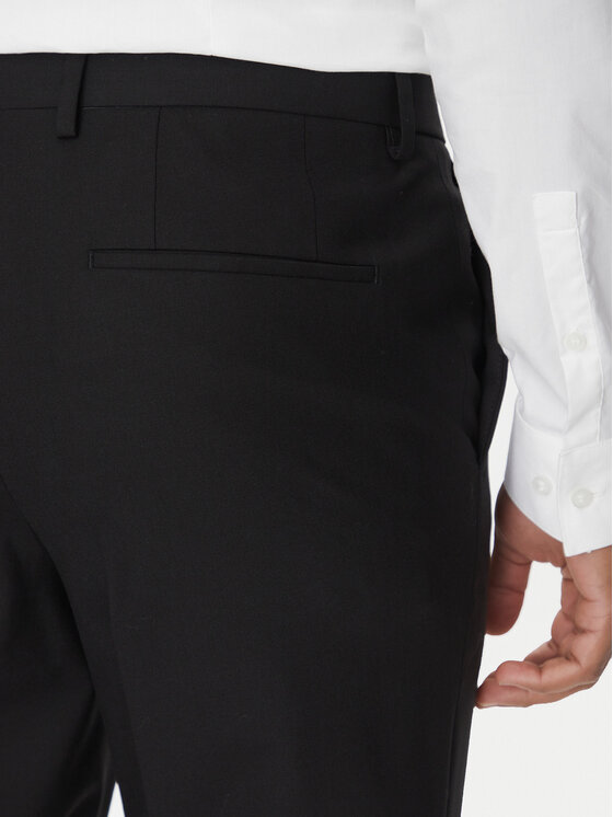 HUGO HUGO Odijelo Henry/Getlin232X 50530116 Crna Slim Fit