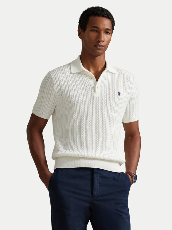 Polo Ralph Lauren Polo Ralph Lauren Polo 710B13893002 Bianco Regular Fit