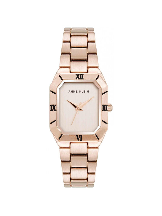 Anne Klein Anne Klein Zegarek AK-5038RGRG Różowe złoto