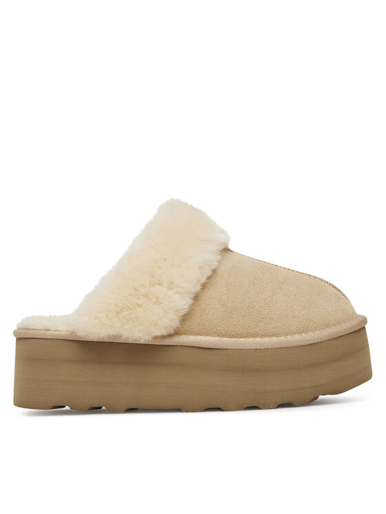 DeeZee DeeZee Hausschuhe DZ-AW12 Beige