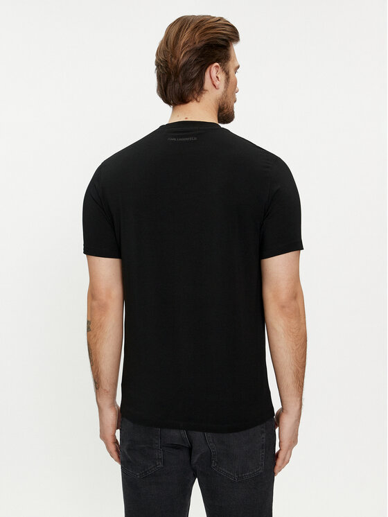 KARL LAGERFELD KARL LAGERFELD T-Shirt 755054 542221 Černá Regular Fit